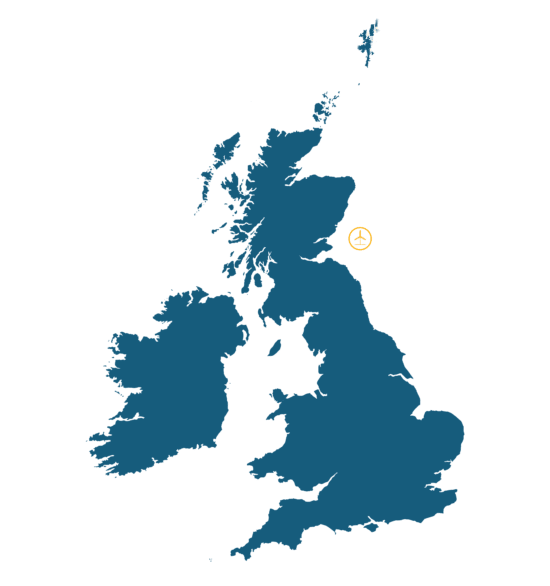 inch cape wind farm map transparent background